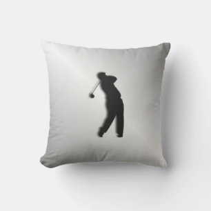 Cojín Decorativo Diseño de Golf Plata