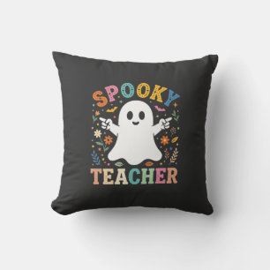 Cojín Decorativo Diseño de Halloween Fantasma Lindo Profesor Espelu