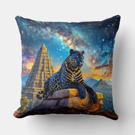 Cojín Decorativo Diseño de Jaguar Stargazer por Rich AMeN Gill