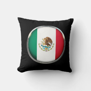 Cojín Decorativo Diseño de la bandera de México de Guay