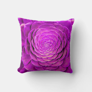 Cojín Decorativo Diseño de la flor de Cactus