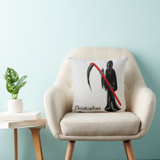 Cojín Decorativo Diseño de la Parca Personalizado