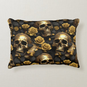 Cojín Decorativo Diseño de la serie Skull y Rosas 8