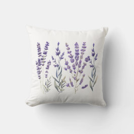 Cojín Decorativo Diseño de lavanda francés