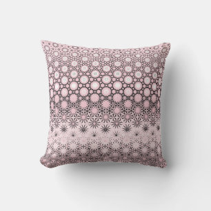 Cojín Decorativo Diseño de metamorfosis rosa