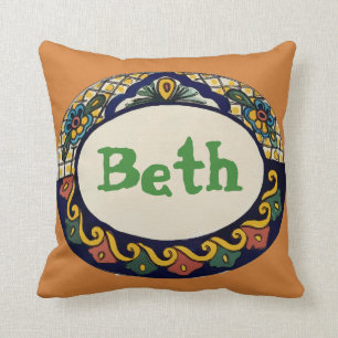 Cojín Decorativo Diseño de mosaicos en México