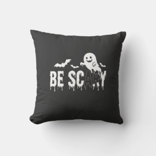 Cojín Decorativo Diseño de murciélago fantasma aterrador de Hallowe