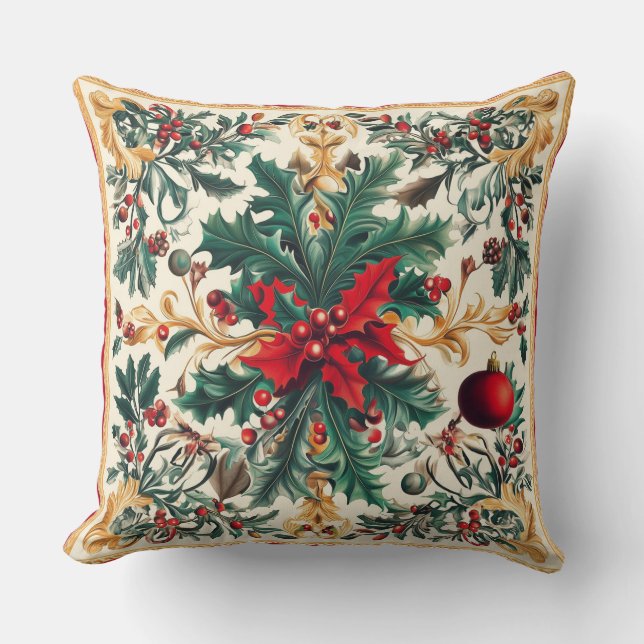 Cojín Decorativo Diseño de navidades (Anverso)