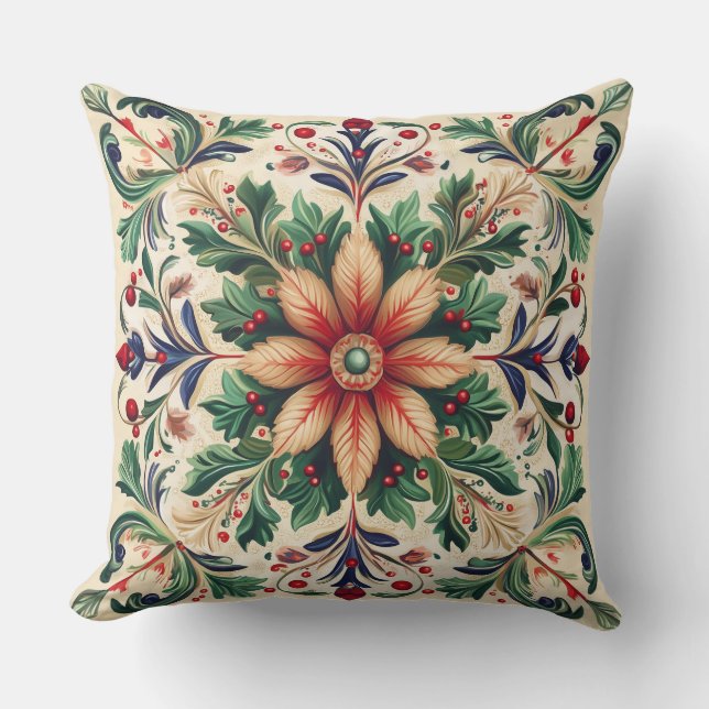 Cojín Decorativo Diseño de navidades (Anverso)