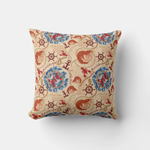 Cojín Decorativo Diseño de núcleo de crustáceos