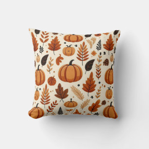 Cojín Decorativo Diseño de otoño del patrón de temporada de otoño