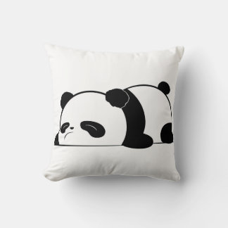 Cojín Decorativo Diseño de Panda Cute Sleepy