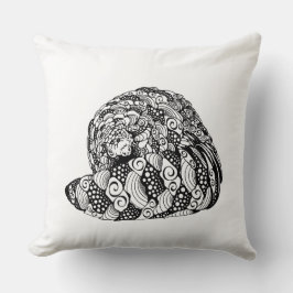 Cojín Decorativo Diseño de Pangolin "Peek-a-Boo"