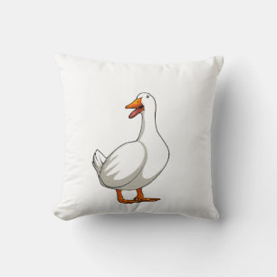 Cojín Decorativo Diseño de pato lindo para hombres amantes de aves