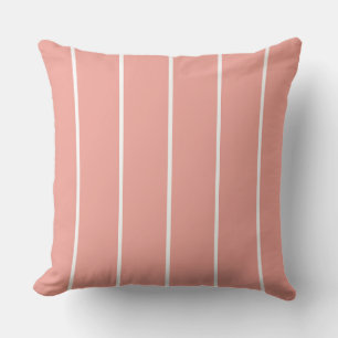 Cojín Decorativo Diseño de patrón de franja vertical de color suave