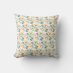 Cojín Decorativo Diseño de Patrón Floral Plano-23102