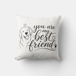 Cojín Decorativo Diseño de Perro Mejor Amigo