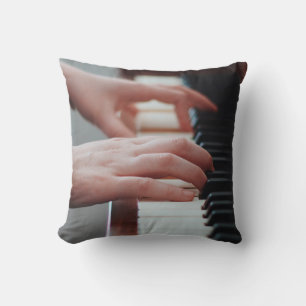 Cojín Decorativo Diseño de piano de bonito