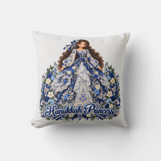 Cojín Decorativo Diseño de princesa de Hanukkah
