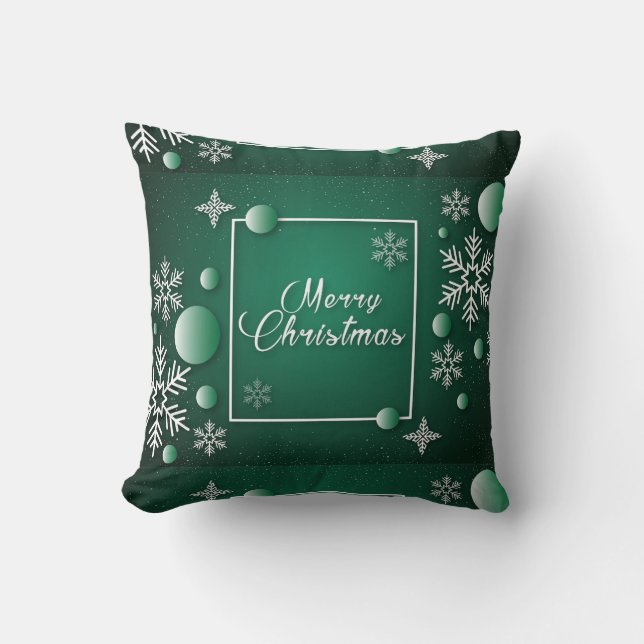 Cojín Decorativo Diseño de regalo navideño navideño navideño (Anverso)