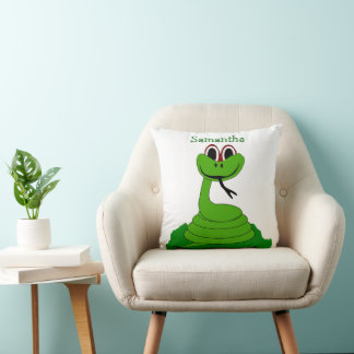 Cojín Decorativo Diseño de serpiente personalizado