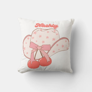 Cojín Decorativo Diseño de sombrero de vaquero Nashty   Humor occid