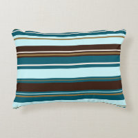 Diseño de Stripey Telas Marrones Crema y Oro