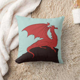Cojín Decorativo Diseño de Stroke Dragon de mano