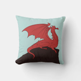 Cojín Decorativo Diseño de Stroke Dragon de mano