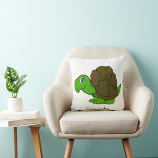 Cojín Decorativo Diseño de Tortuga Personalizado