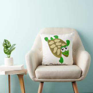 Cojín Decorativo Diseño de Tortuga Personalizado