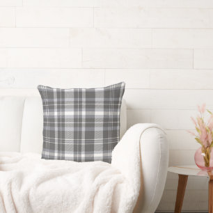 Cojín Decorativo Diseño de yeso neutro gris