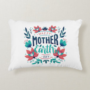 Cojín Decorativo Diseño del Día de la Madre Tierra - 23184