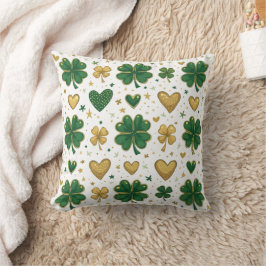 Cojín Decorativo Diseño del patrón de St. Patrick