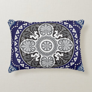 Cojín Decorativo Diseño detallado de la estafa floral Paisley
