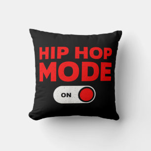 Cojín Decorativo Diseño divertido de hip hop para hombres mujeres H