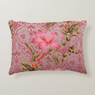 Cojín Decorativo Diseño elegante de tejidos con intrincadas pintura