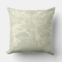 Diseño Escénico Tropical de Patrón de Letrina de J