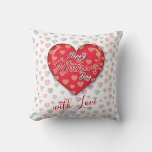 Cojín Decorativo Diseño Feliz Día de las Madres