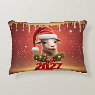 Cojín Decorativo Diseño festivo de vacaciones
