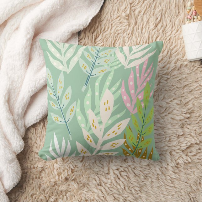 Cojín Decorativo Diseño floral (Manta)