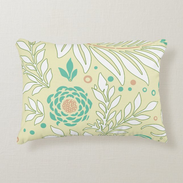 Cojín Decorativo Diseño floral 21 (Anverso)