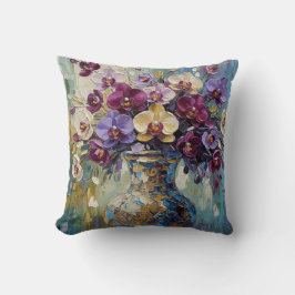 Cojín Decorativo Diseño Floral Artístico