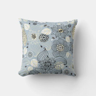 Cojín Decorativo Diseño floral de otoño