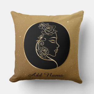 Cojín Decorativo Diseño Floral Elegante