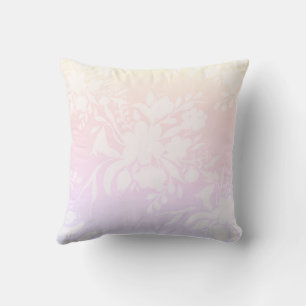 Cojín Decorativo Diseño floral elegante en tonos pastel