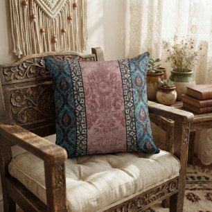 Cojín Decorativo Diseño floral inspirado en vintage moderno