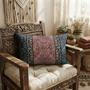 Cojín Decorativo Diseño floral inspirado en vintage moderno