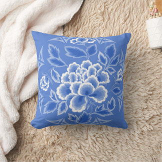 Cojín Decorativo Diseño floral japonés vintage