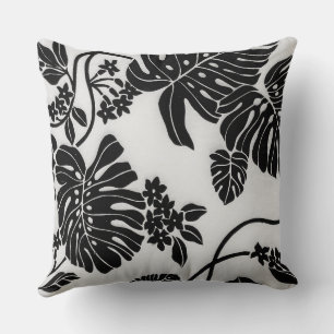 Cojín Decorativo Diseño floral tropical de verano